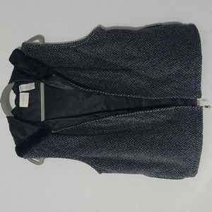 Liz Claiborne velour vest Size Large